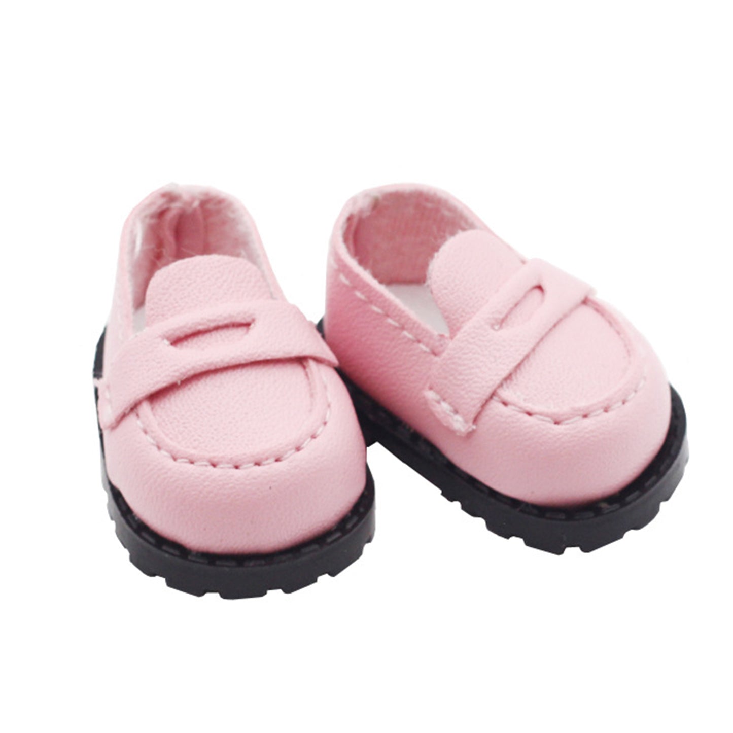 Dress Shoes for Labubu Doll – 1 Pair Mini Formal Shoes for 6-7 inch Dolls, Tiny Fashion Footwear for Doll Outfit Accessories