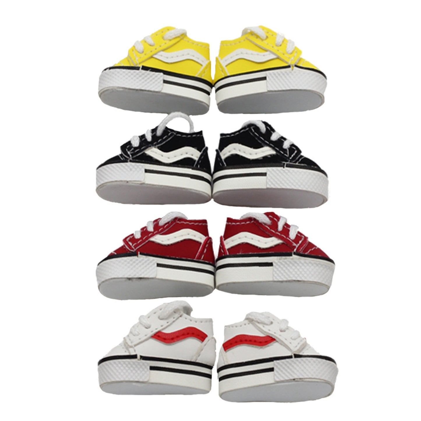 Sport Sneakers for Labubu Doll – 1 Pair Mini Athletic Shoes for 6-7 inch Dolls, Casual Sporty Footwear for Doll Outfits