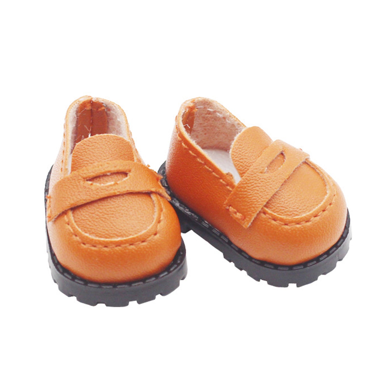 Dress Shoes for Labubu Doll – 1 Pair Mini Formal Shoes for 6-7 inch Dolls, Tiny Fashion Footwear for Doll Outfit Accessories